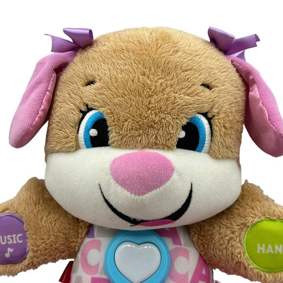 Fisher Price Learn Smart Stages Puppy Interactive Stuffed Animal Plush Toy - Picture 2 of 16
